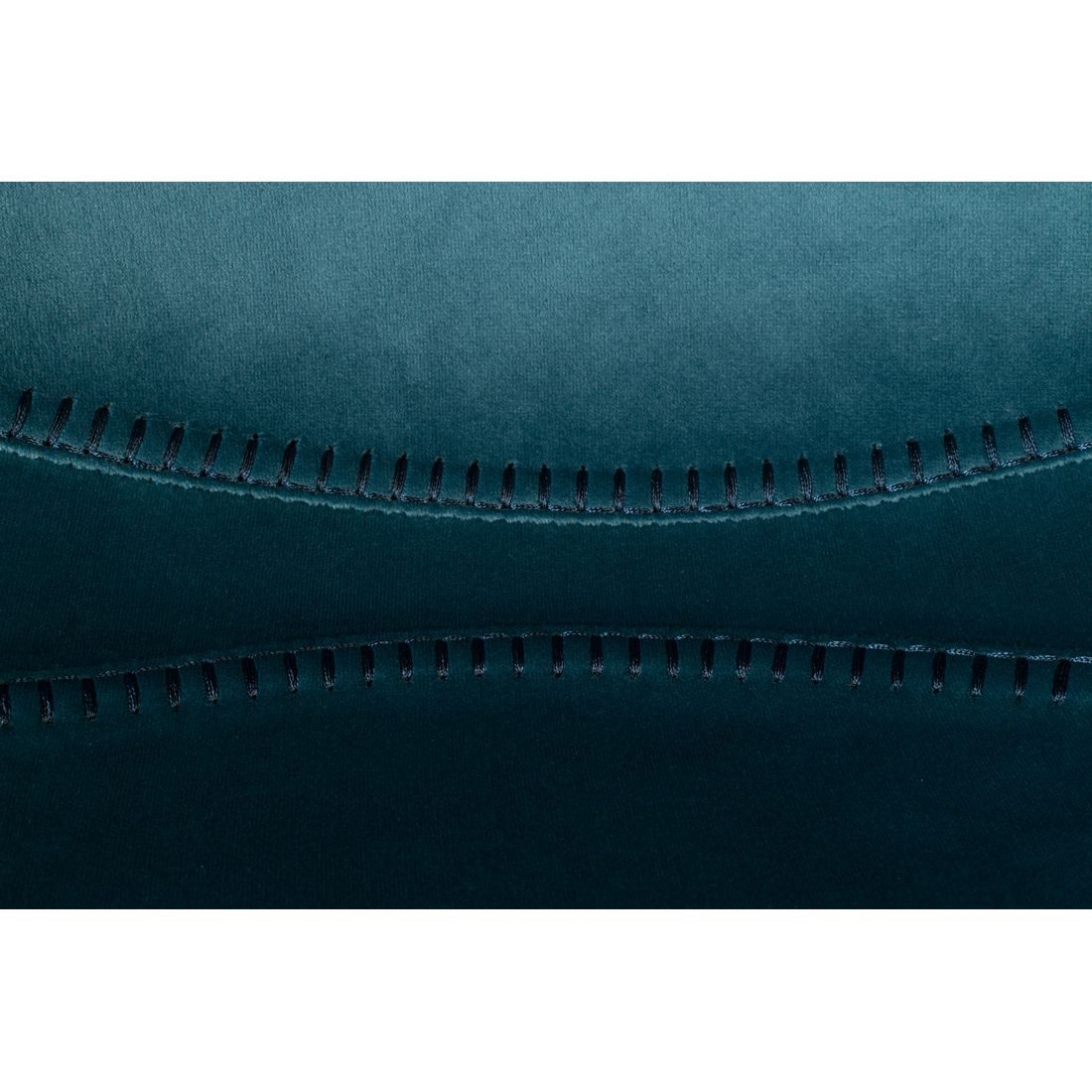 Dutchbone Eetkamerstoel Franky Velvet Blauw