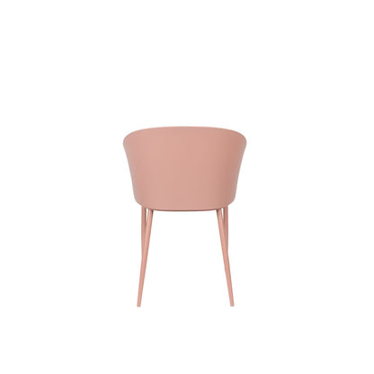 White Label Living Eetkamerstoel Gigi Roze