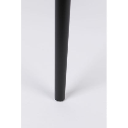 White Label Living Eetkamerstoel Gigi Zwart