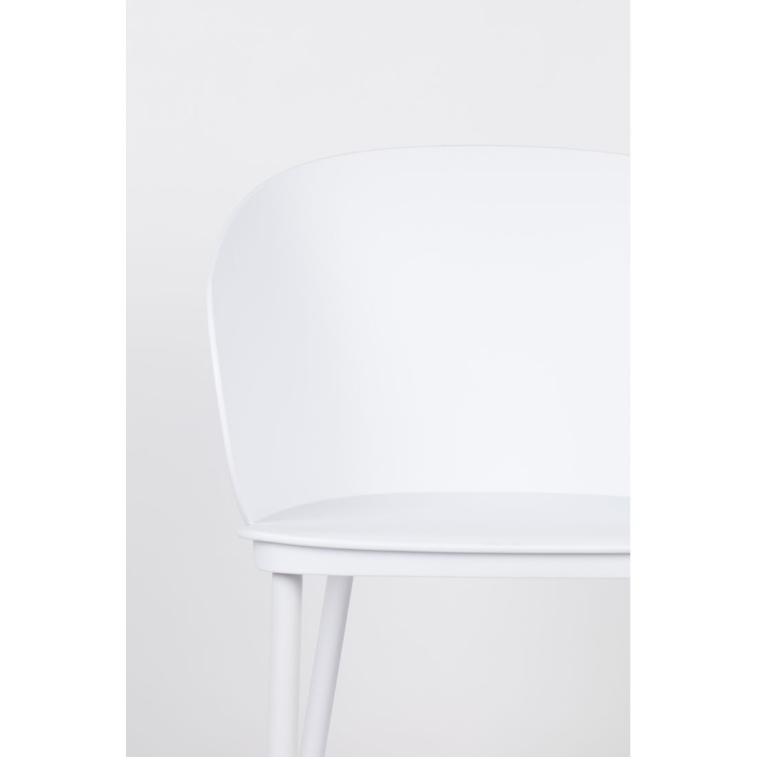 White Label Living Eetkamerstoel Gigi Wit