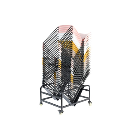 White Label Living Eetkamerstoel Stacks Zwart