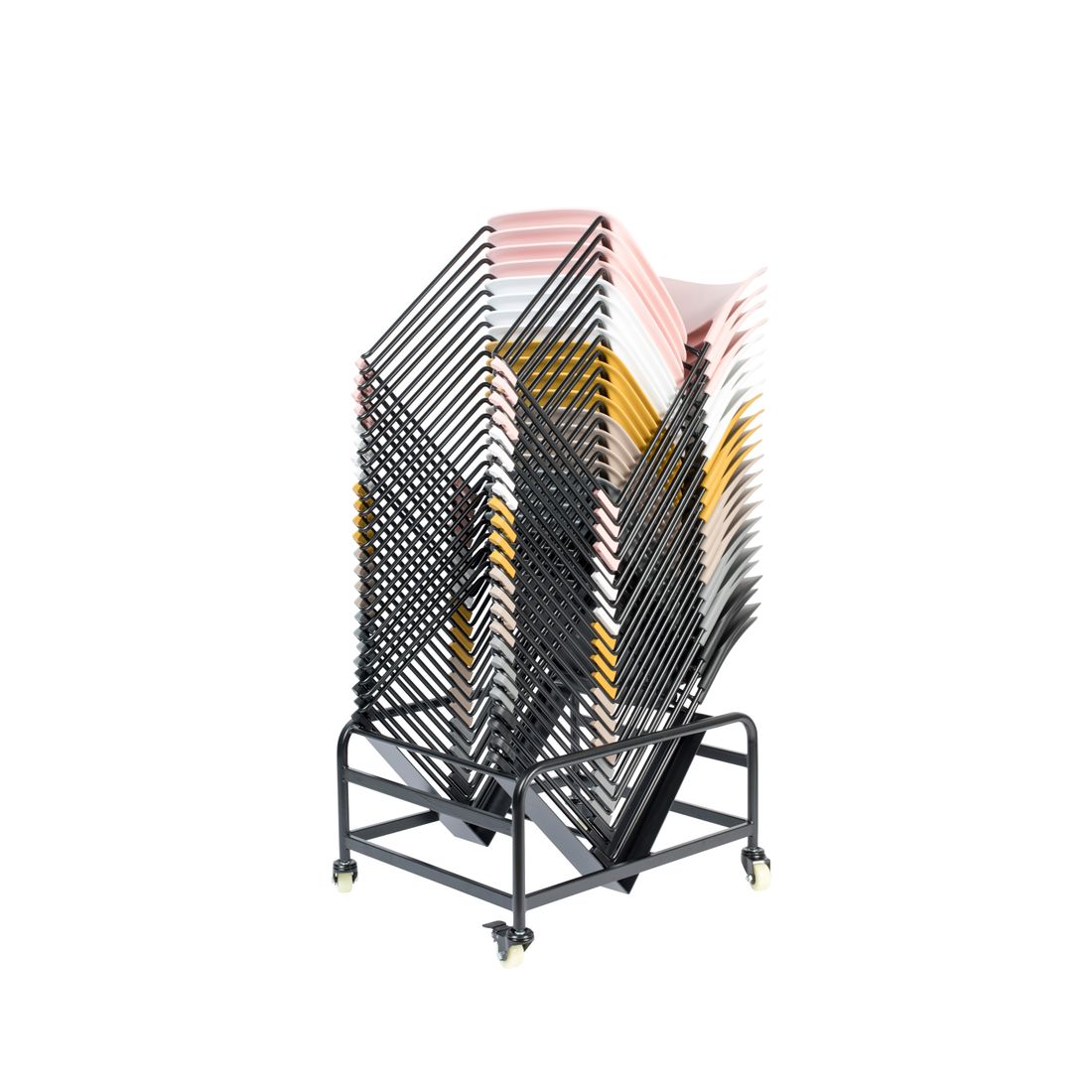 White Label Living Eetkamerstoel Stacks Grijs