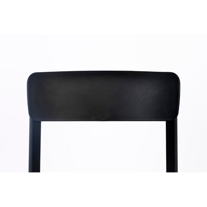 White Label Living Eetkamerstoel & Tuinstoel Clive Zwart