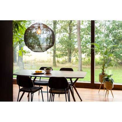 Dutchbone Eetkamerstoel Darby Zwart