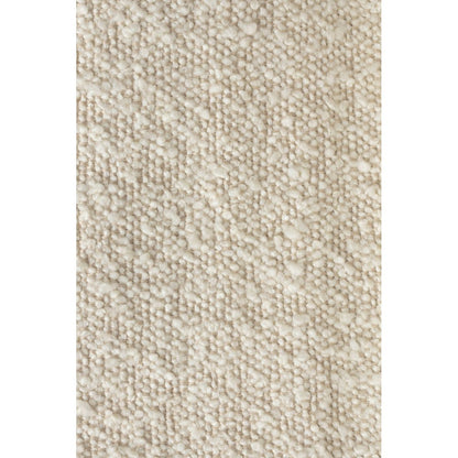 White Label Living Eetkamerstoel Jake Bouclé Wit