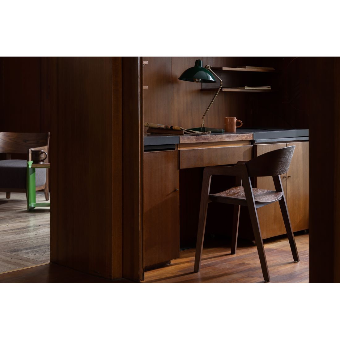 Dutchbone Eetkamerstoel Westlake Walnoot