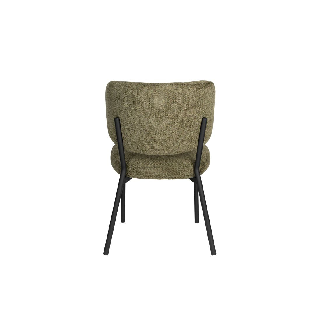 White Label Living Eetkamerstoel Sanne Groen