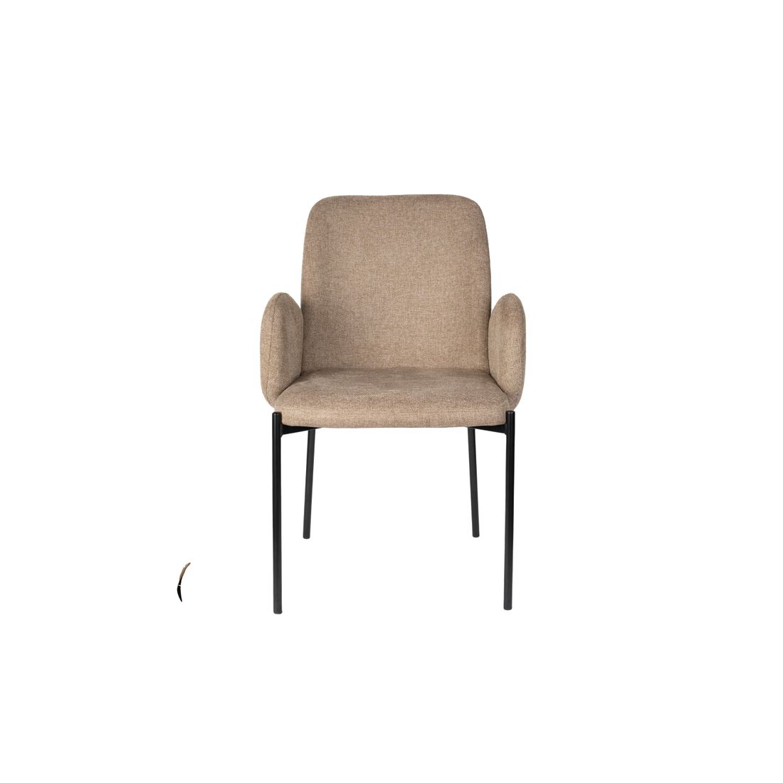 White Label Living Eetkamerstoel Tjarda Bruin