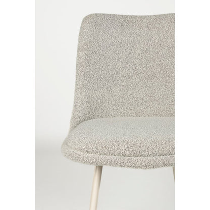 White Label Living Eetkamerstoel Fijs Wit