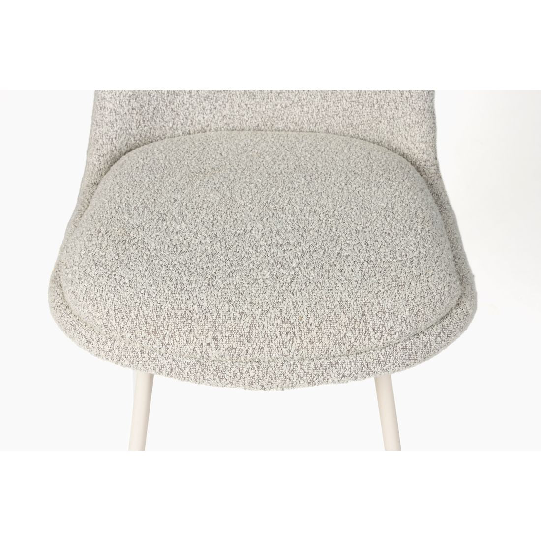 White Label Living Eetkamerstoel Fijs Wit