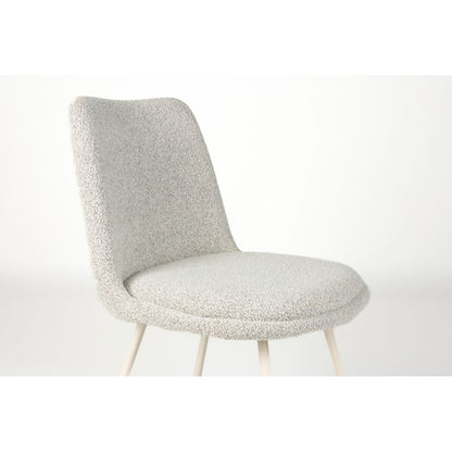 White Label Living Eetkamerstoel Fijs Wit