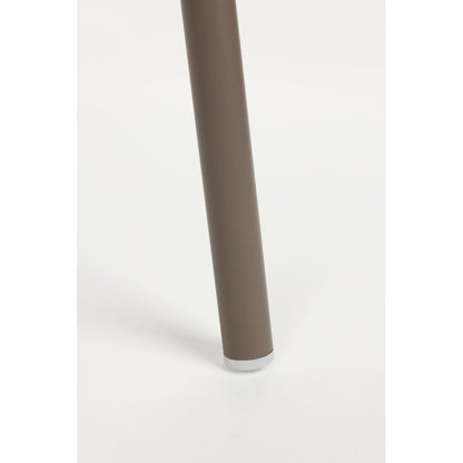 White Label Living Eetkamerstoel Jessica Grijs