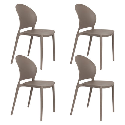 White Label Living Eetkamerstoel & Tuinstoel Sjoerd Grijs