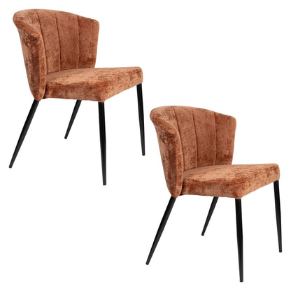 Dutchbone Eetkamerstoel Georgia Terra