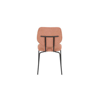 White Label Living Eetkamerstoel Zelo Roze