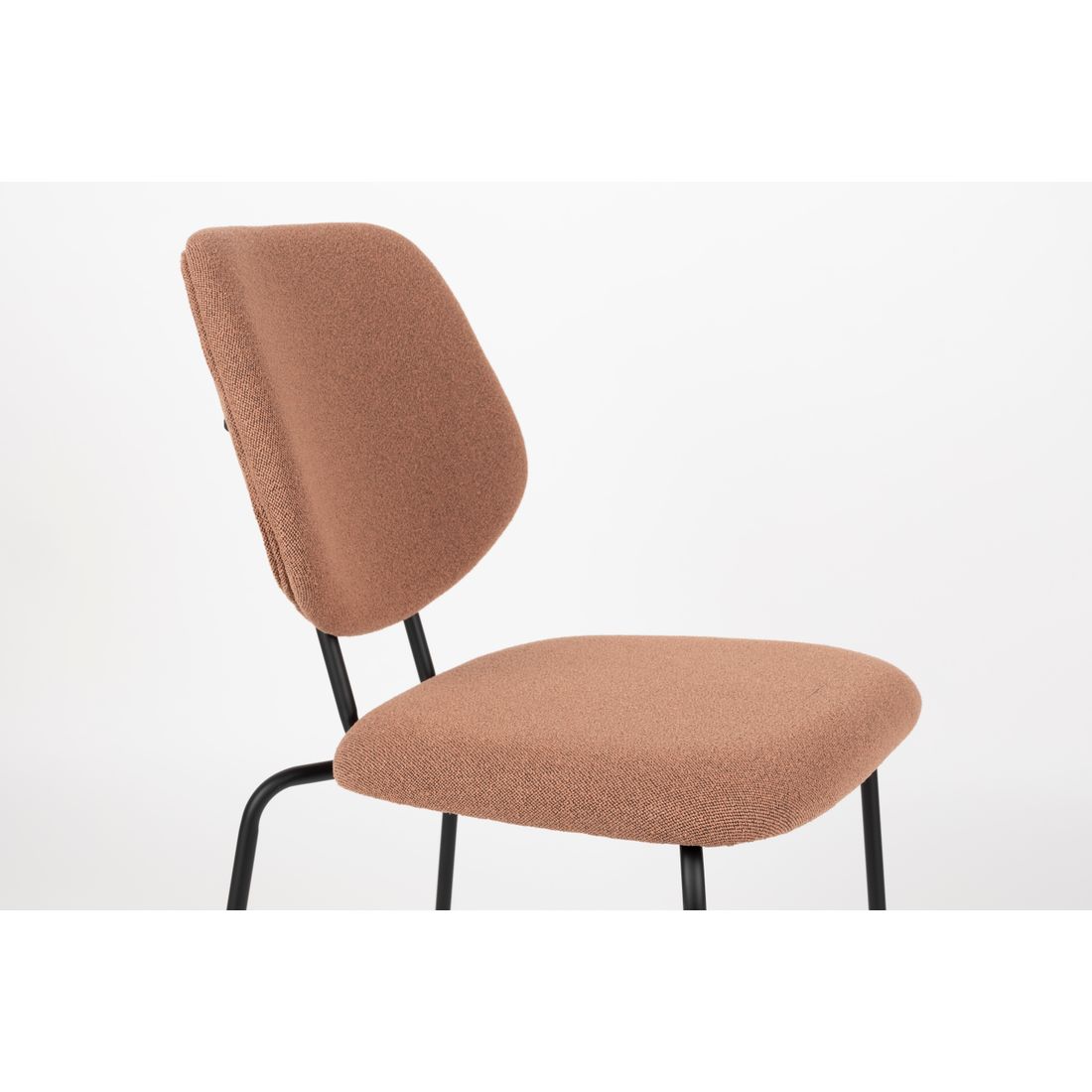 White Label Living Eetkamerstoel Zelo Roze