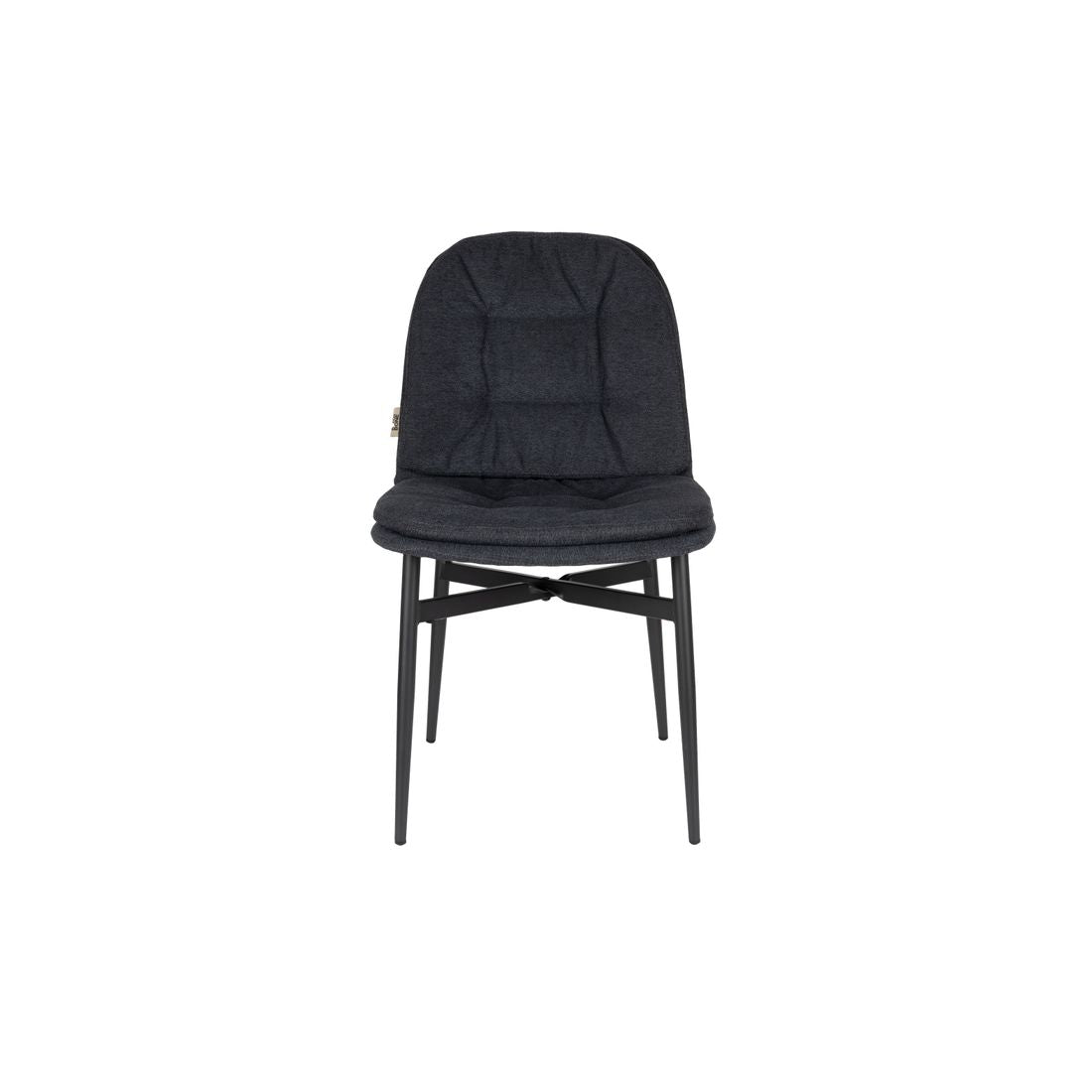 Dutchbone Eetkamerstoel Jade Blauw