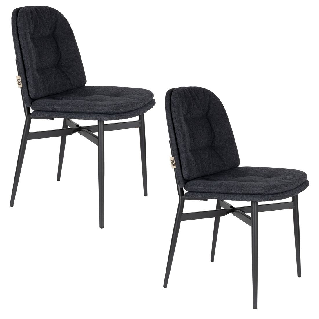 Dutchbone Eetkamerstoel Jade Blauw