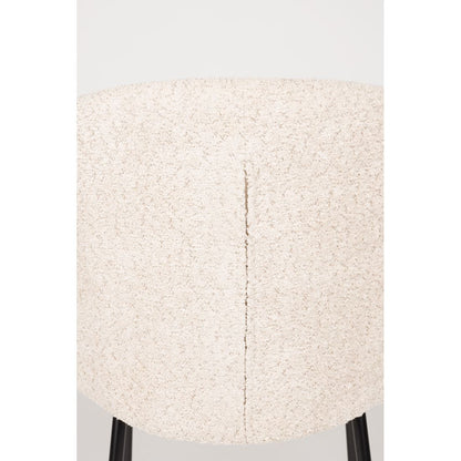 White Label Living Eetkamerstoel Ayle Wit