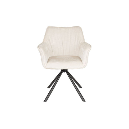 White Label Living Eetkamerstoel Kodak Wit