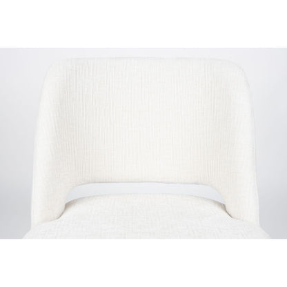 White Label Living Eetkamerstoel Yves Wit