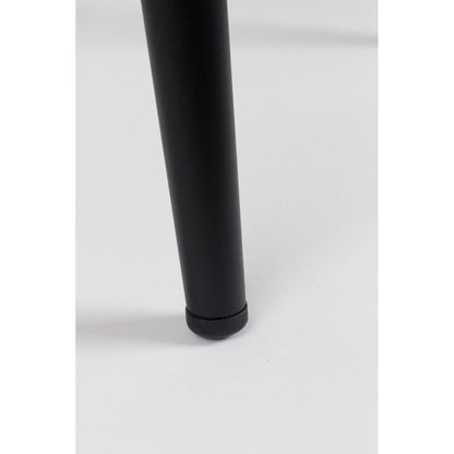 White Label Living Eetkamerstoel Catelyn Zwart