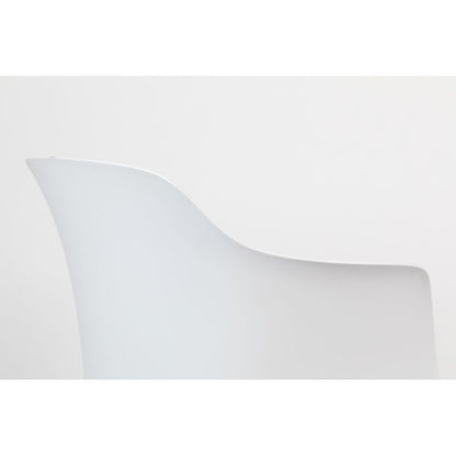 White Label Living Eetkamerstoel Tango Wit