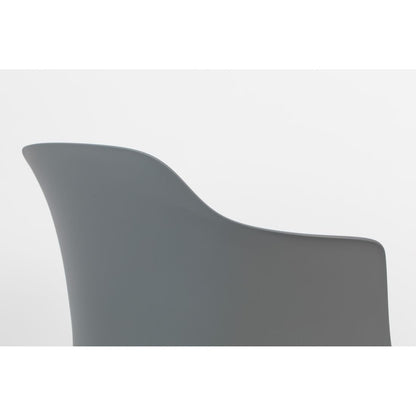 White Label Living Eetkamerstoel Tango Grijs