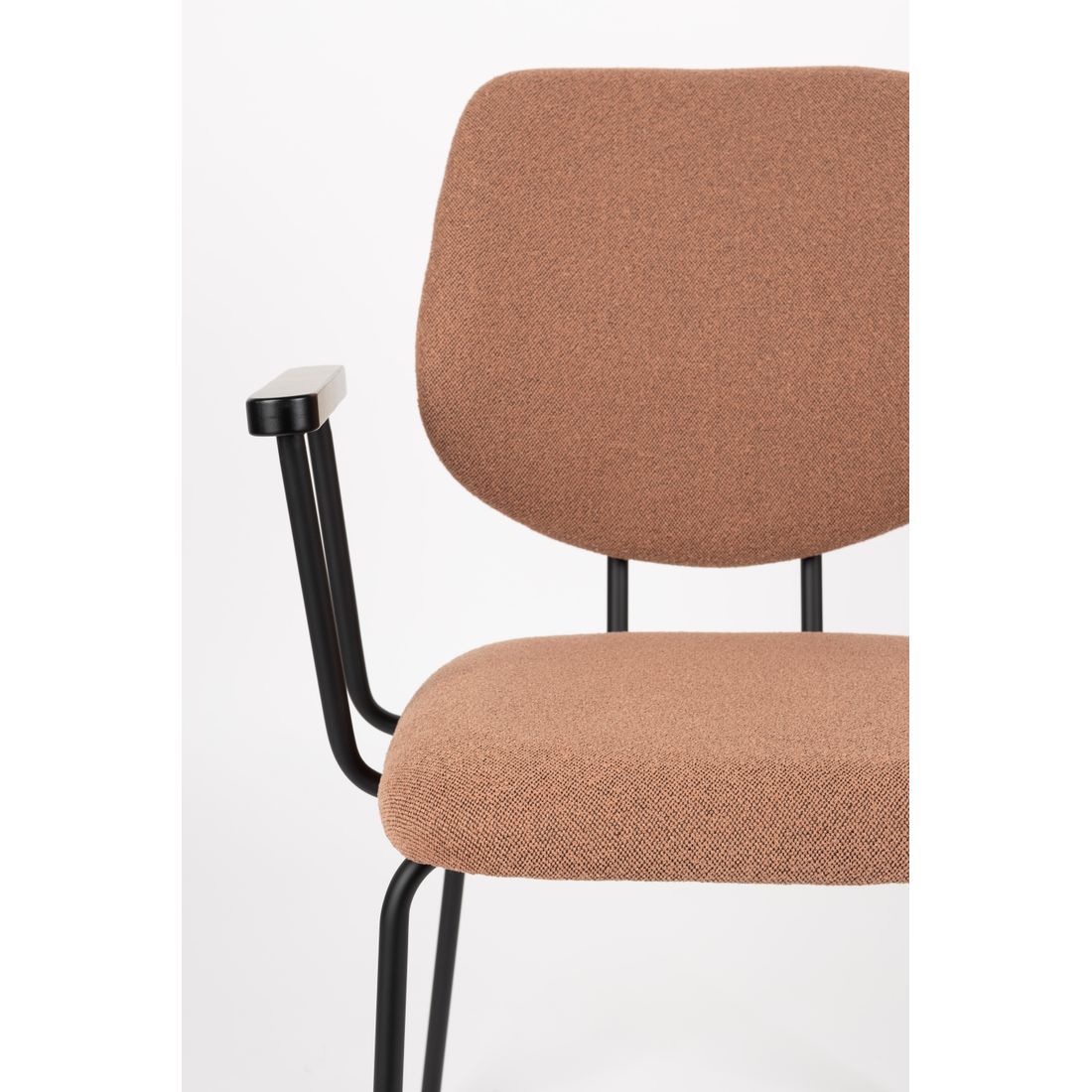 White Label Living Eetkamerstoel Zelo Roze