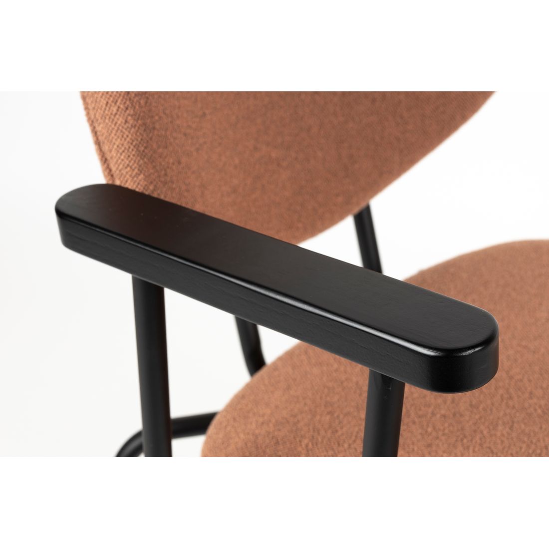 White Label Living Eetkamerstoel Zelo Roze