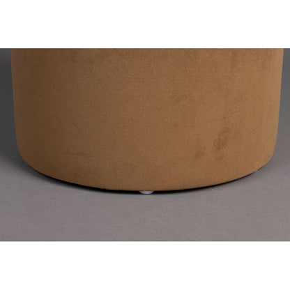 Dutchbone Poef Aditi Bruin