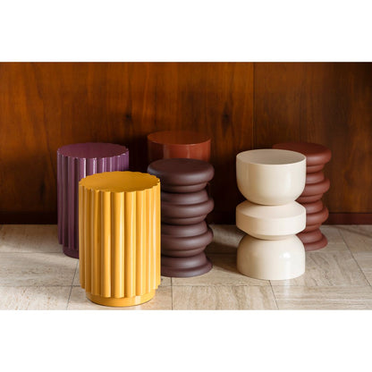 Dutchbone Bijzettafel Camila Okergeel