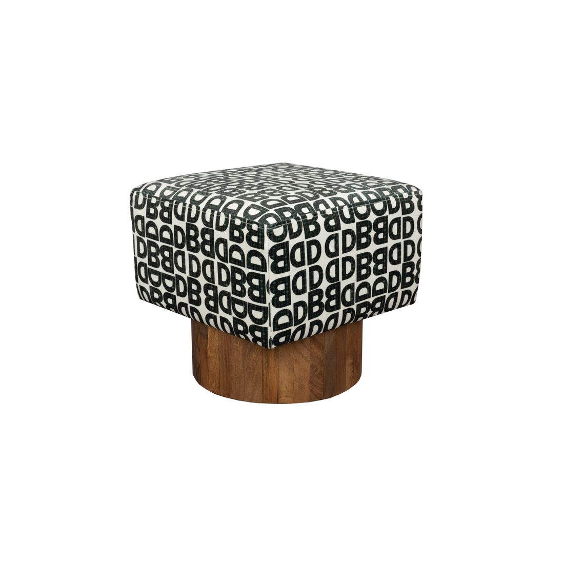 Dutchbone Poef Monogram