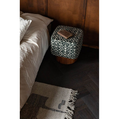 Dutchbone Poef Monogram