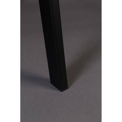 Dutchbone Barkruk Franky Velvet Blauw Hoog