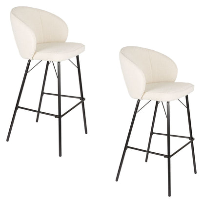 White Label Living Barkruk Joa Wit