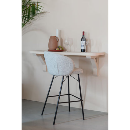 White Label Living Barkruk Joa Beige