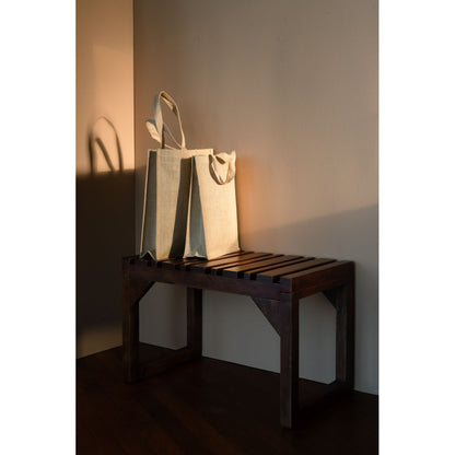 Dutchbone Bankje Jakub Walnoot