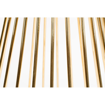 White Label Living Eettafel Floris Rond 100cm Glas