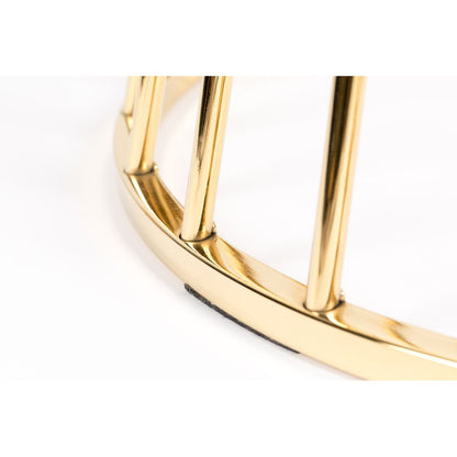 White Label Living Eettafel Floris Rond 100cm Glas