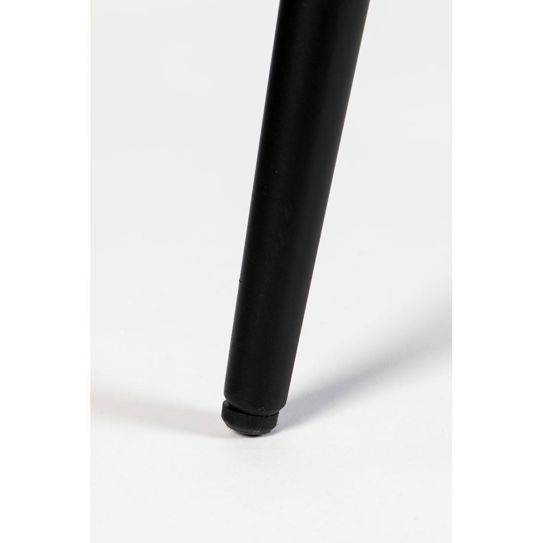 White Label Living Eettafel Mo Rond 110cm Zwart