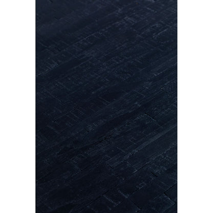 White Label Living Eettafel Suri 180x90cm Zwart