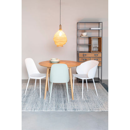 White Label Living Eettafel Fabio Rond 100cm Naturel