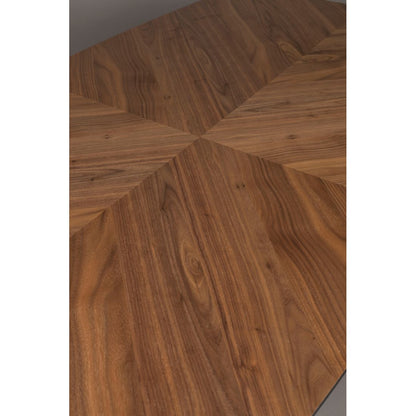Dutchbone Eettafel Clover 165x90cm Walnoot