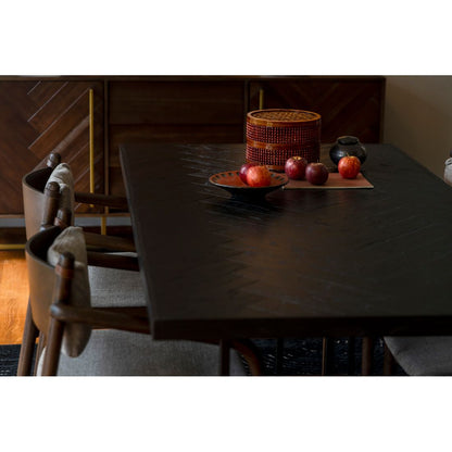 Dutchbone Eettafel Class 180x90cm Zwart