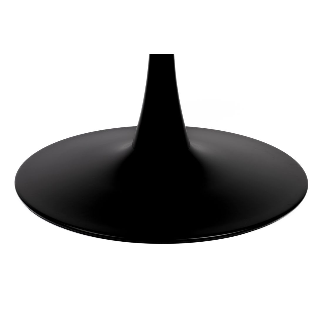 White Label Living Eettafel Raku Rond 110cm Bruin Zwart