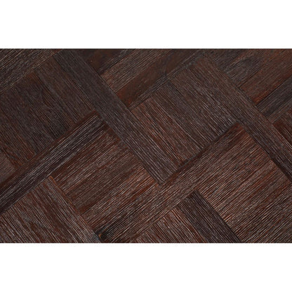 White Label Living Eettafel Webster Rond 110cm Bruin