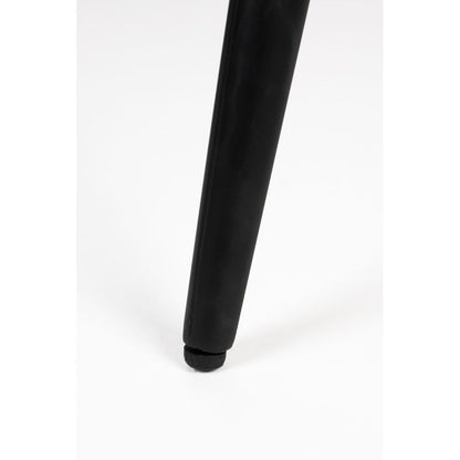 White Label Living Eettafel Webster Rond 110cm Bruin