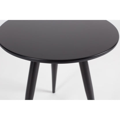 White Label Living Bijzettafel Daven Zwart (Set van 2)