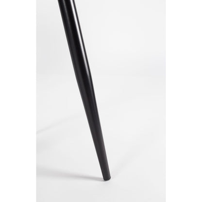 White Label Living Bijzettafel Daven Zwart (Set van 2)